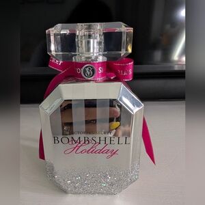 Victoria's Secret Bombshell Holiday Perfume with Pink 10ml/ 3.4 FL Oz